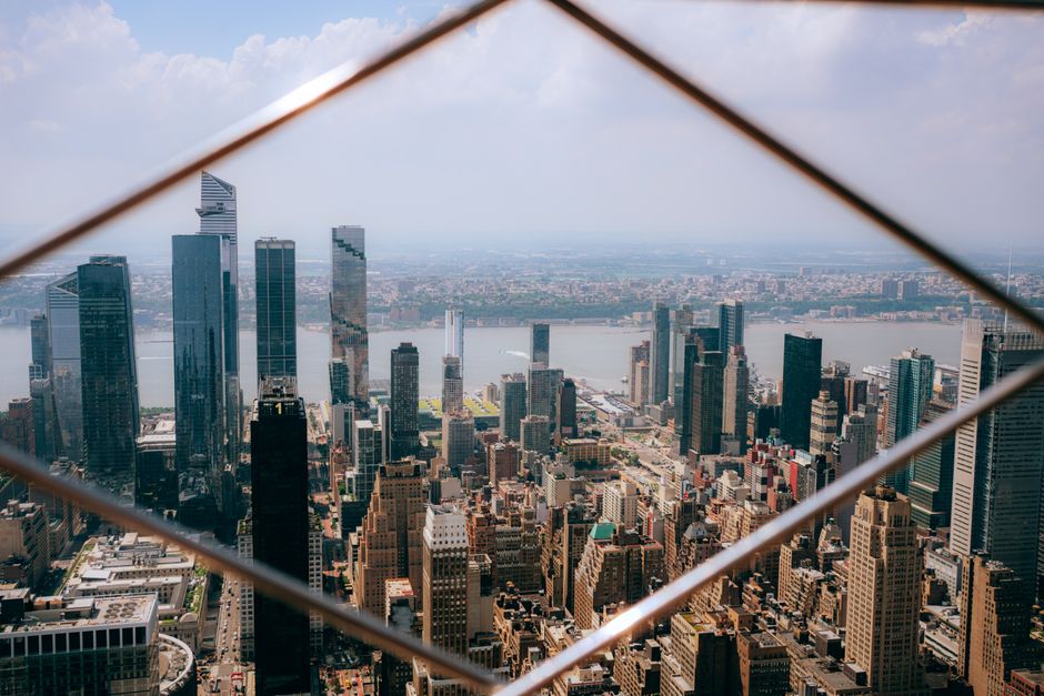 New York City skyline view