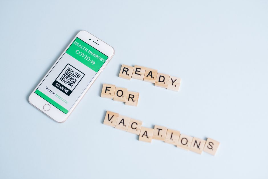 QR code scanning on phone screen for eSIM activation