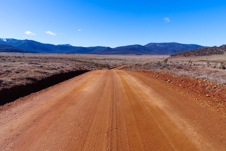 Australian landscape road trip