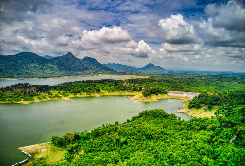 Hilltop wellness villa with mountain sea view Phetchaburi
