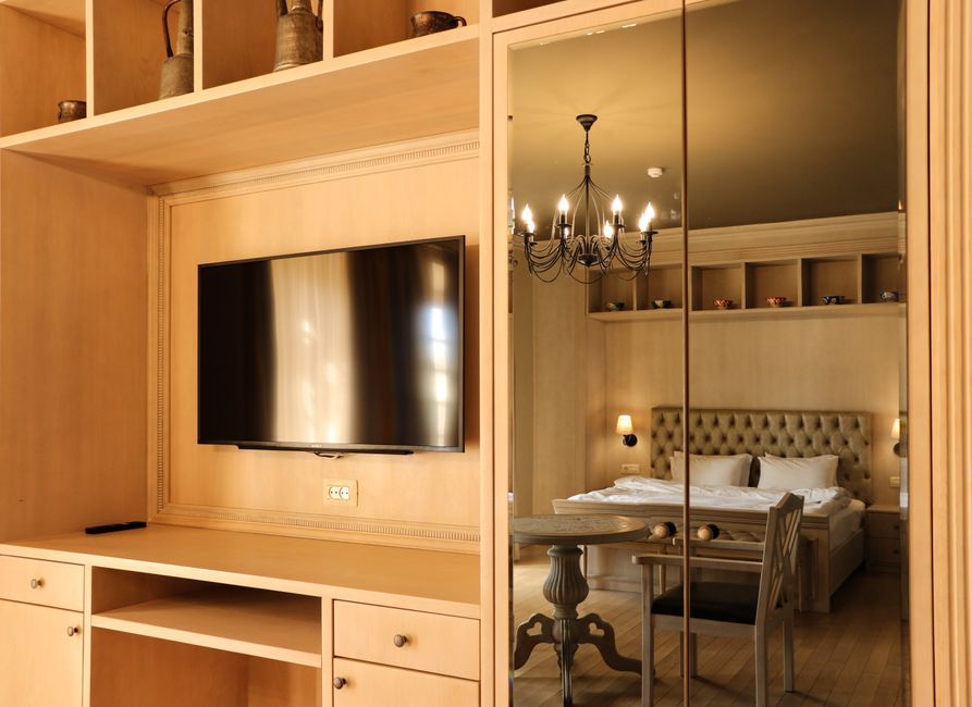 Hotel room family suite