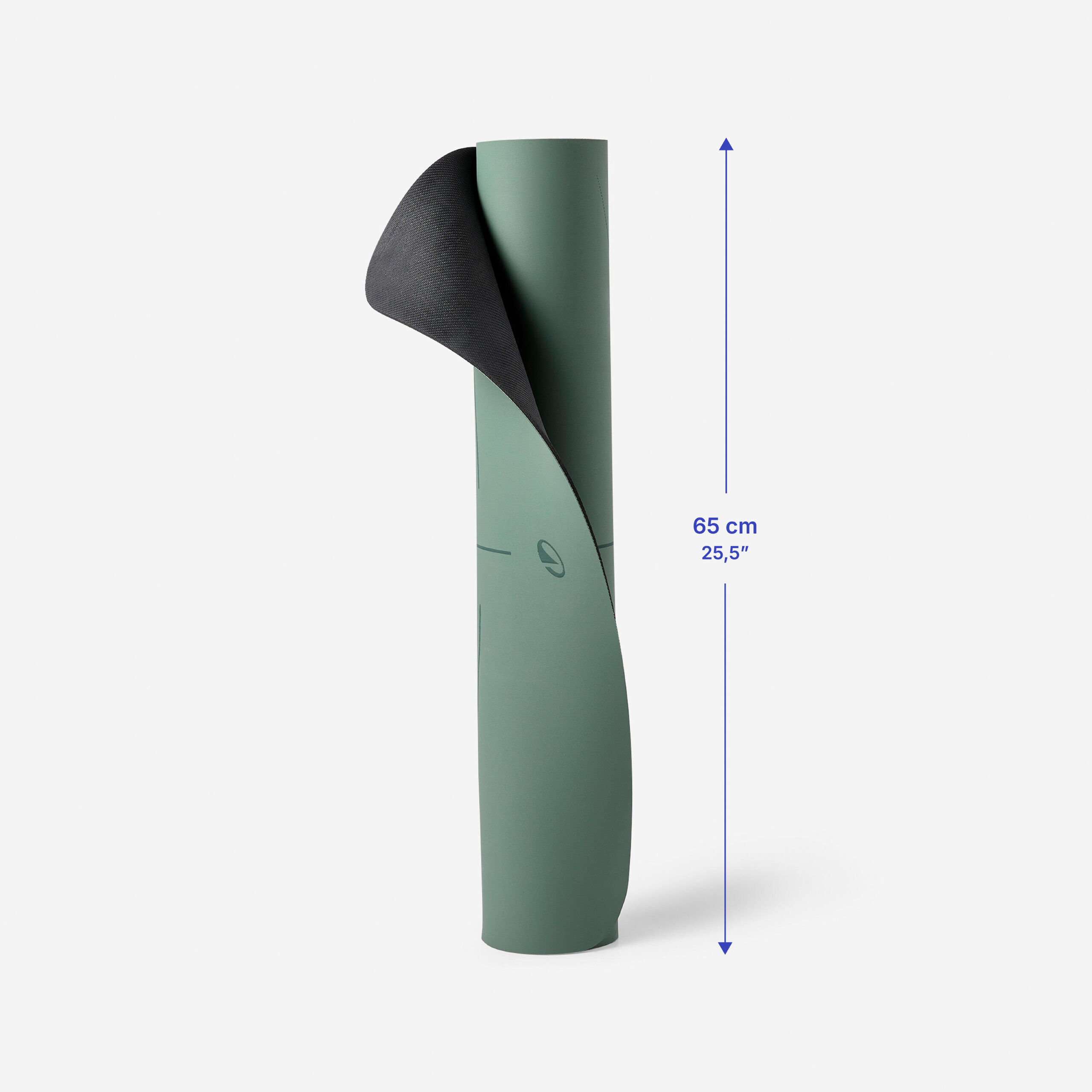 Decathlon yoga mat rolled