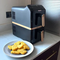 Philips air fryer on kitchen counter