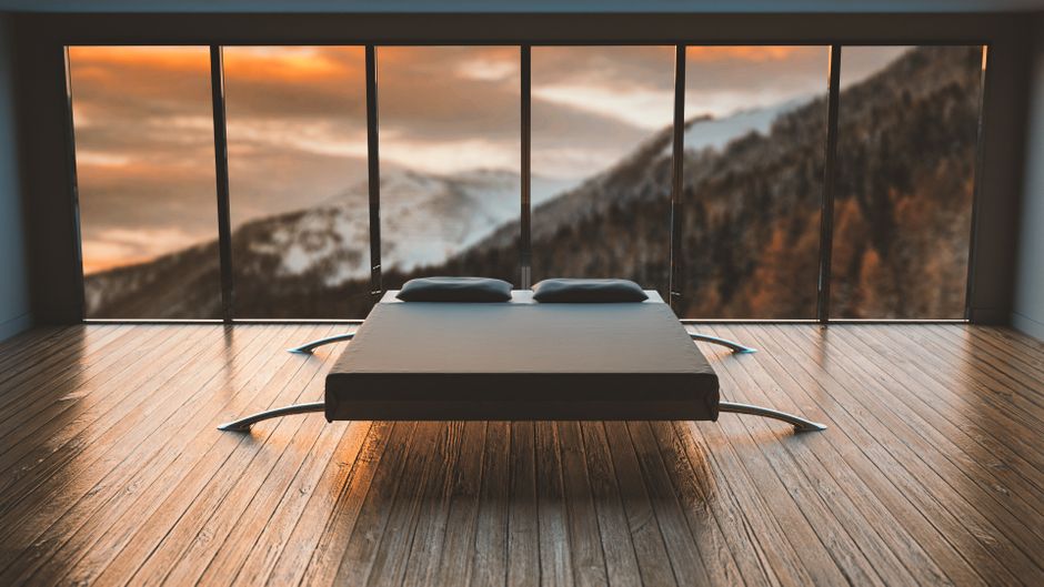 mountain view hotel room